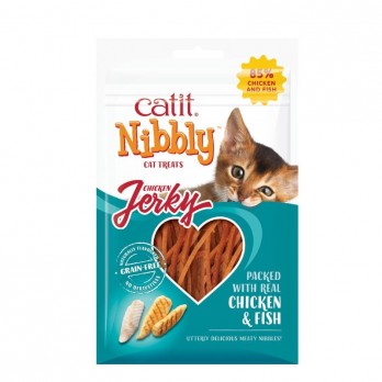 catit-nibbly-jerky-skanestas-katems-dziovinta-vistiena-su-zuvimi-30-g-akvazoo-lt