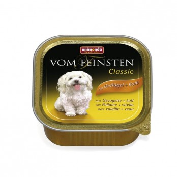 Vom feinsten Classic 150 g konservai šunims su paukštiena ir veršiena