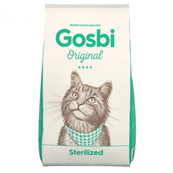 Gosbi sausas maistas sterilizuotoms katėms Original Cat Sterilised, 3 kg