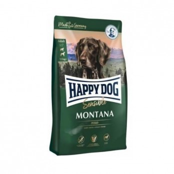 Happy Dog Montana visavertis pašaras suaugusiems šunims su arkliena, 4 kg
