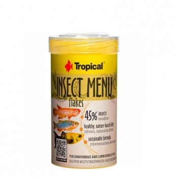 Tropical Insect Menu Flakes visavertis pašaras žuvims, 100 ml