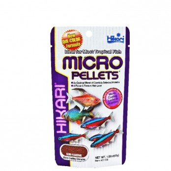 Hikari Micro Pellets visavertis pašaras žuvims 45 g