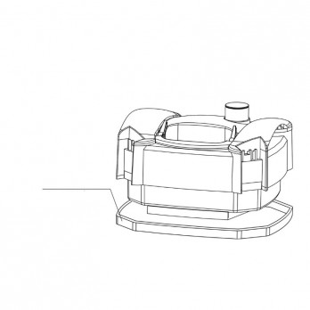 Galvos tarpinė išoriniams filtrams CristalProfi e1500/1900/1,2