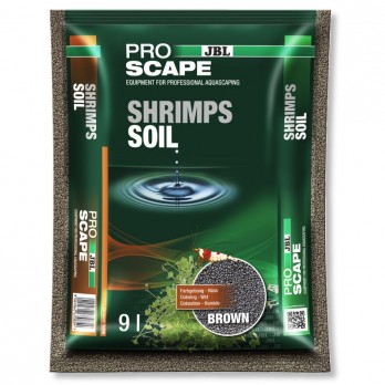 ProScape ShrimpsSoil substratas krevečių akvariumams, rudas, 9 l