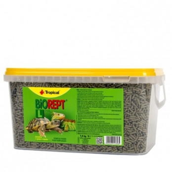 Tropical Biorept L pašaras sausumos vėžliams 5 l (1,4 kg)