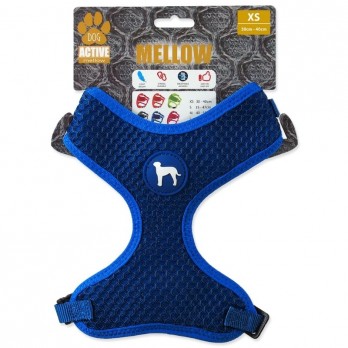 Petnešos šunims Active Dog Mellow XS, tamsiai mėlynos, 1,5x30-40 cm