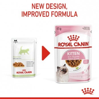 Royal Canin FHN Kitten Instinctive konservuotas maistas kačiukams su padažu 85 g