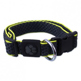 Antkaklis šunims Active Dog Mellow M, 2,5x35-51 cm, pilkas