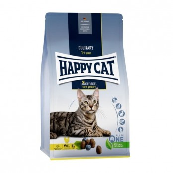 Happy Cat visavertis pašaras suaugusioms katėms su paukštiena Culinary LandGeflugel, 10 kg