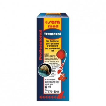 Sera akvariumo priežiūros priemonė Med Professional Tremazol, 25 ml